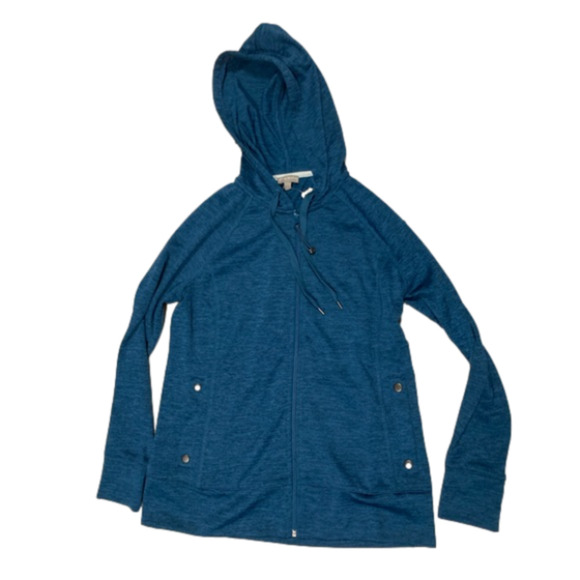 T BY TALBOTS teal sweater - Picture 1 of 4